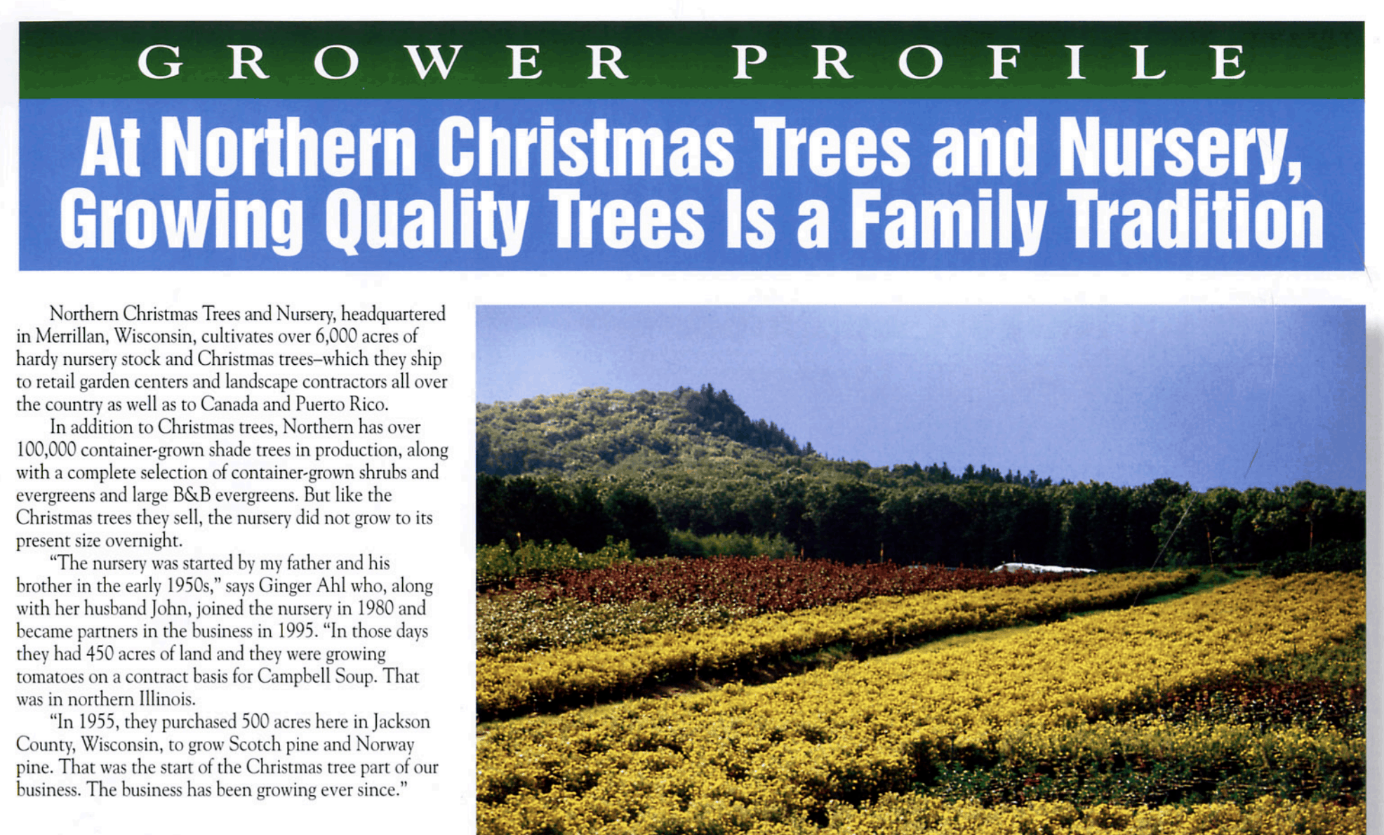 Northern Family Farms Article